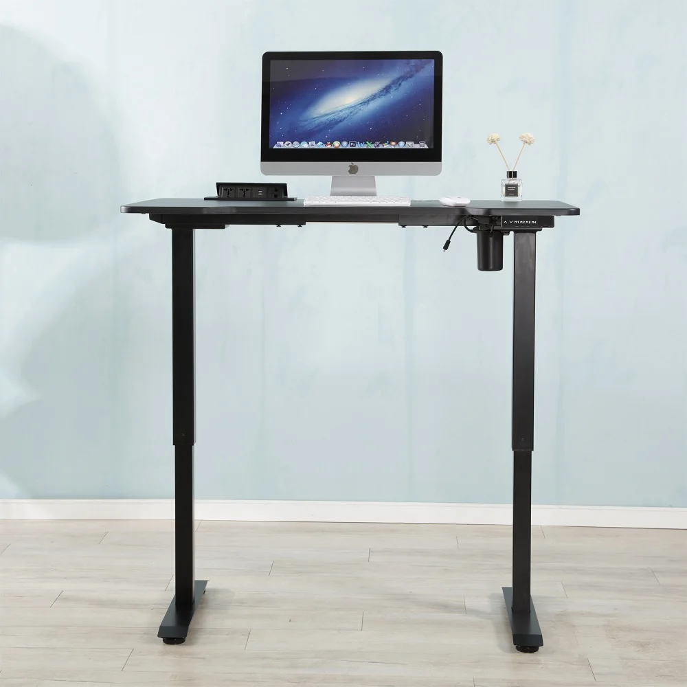 Germany Intelligent Electric Height Adjustable Standing Desk Two Segments Lifting Column