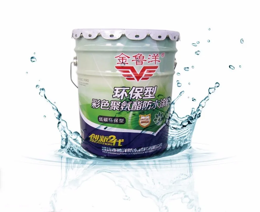 Заводская поставка, полиуретановое водонепроницаемое покрытие для крыши на водной основе из Китая