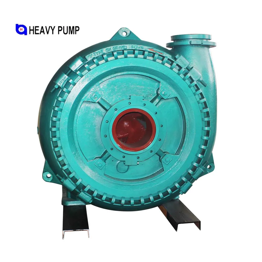 long life centrifugal gravel pump with motor/dieseal sand dredge pump