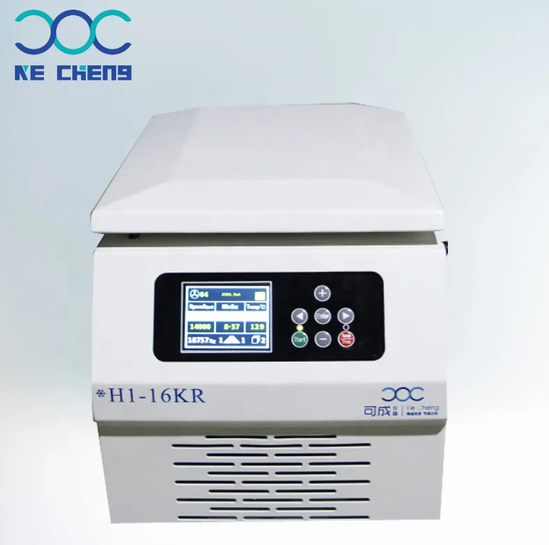 H1-16KR Changsha Centrifuge manufacturer 16000rpm Bench High Speed 1.5ml 2.2ml refrigerated Centrifuge  for Laboratory