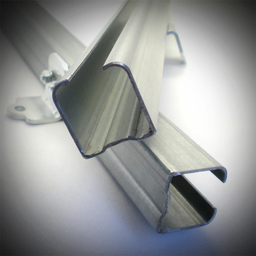 1,8 м * 1,2 мм сверхмощный напольный рельс и направляющая скользящий ролик для раздвижных деревянных металлических дверей