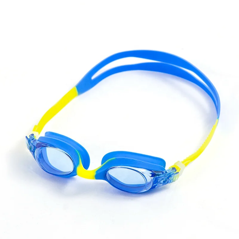 
5100 Silicone best price PC lens Anti-fog professional exquisite design arena swimming goggles for kids 