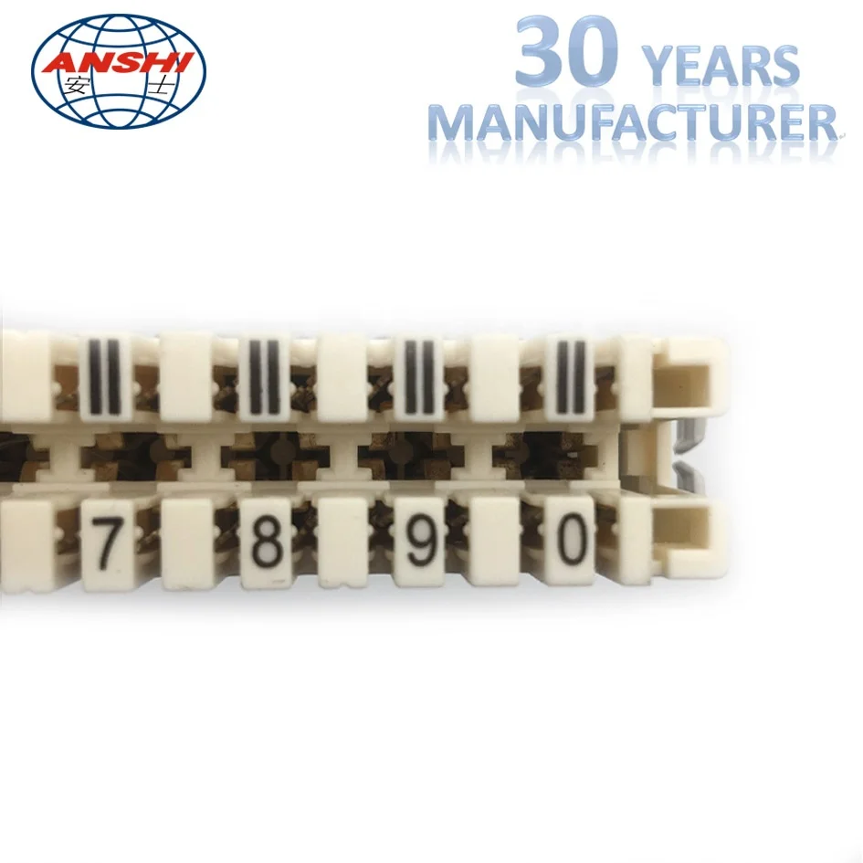 ANSHI 10 pairs LSA Plus Krone Switching Module MDF Main Distribution Frame