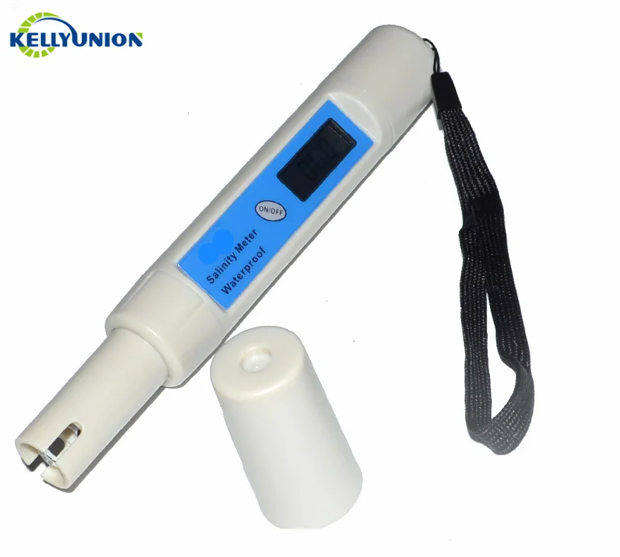 Hot Portable Pen Type Salt Meter Water Quality Salt Tester Digital Salinometer Waterproof