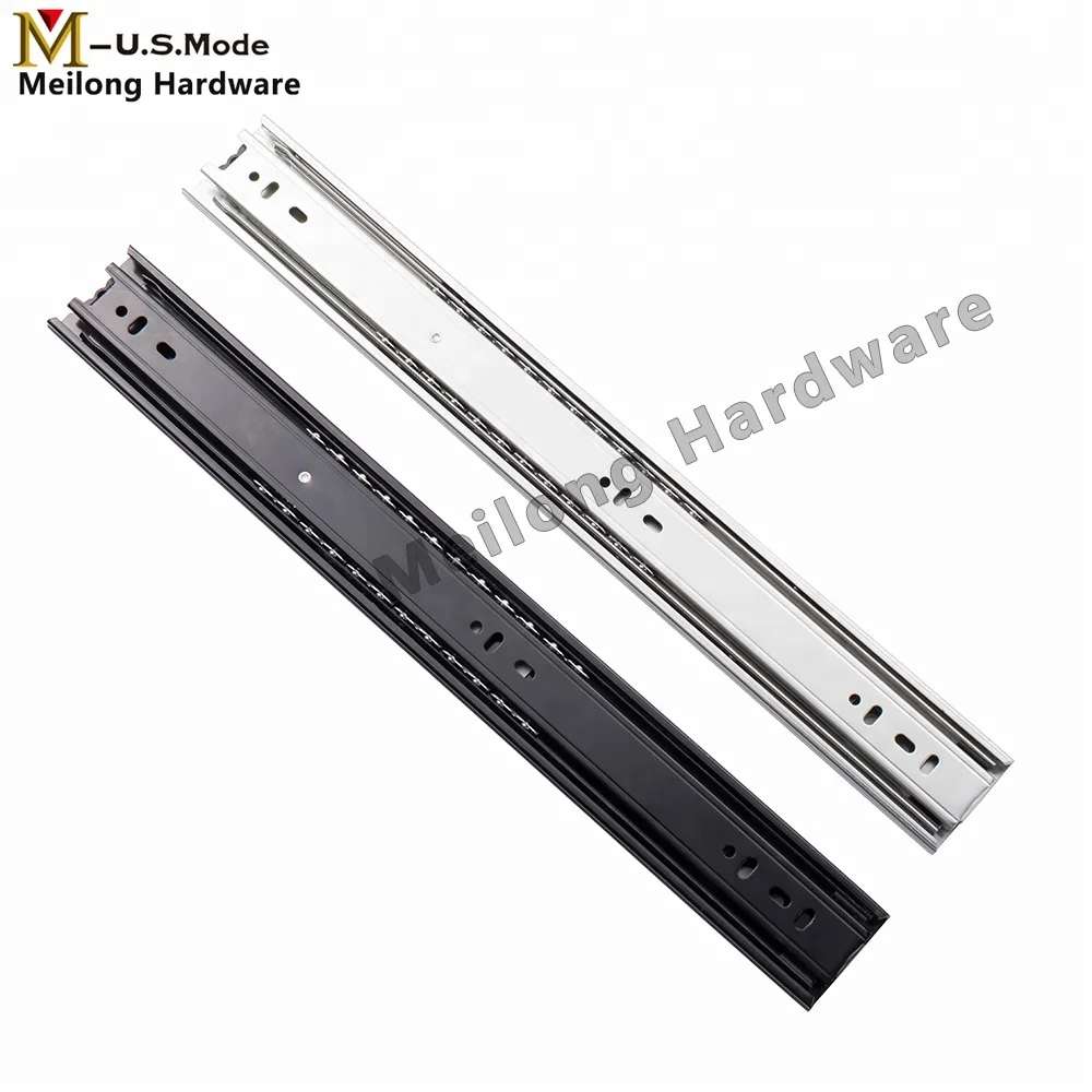 45 mm Width High Temperature 3 fold Drawer Slide