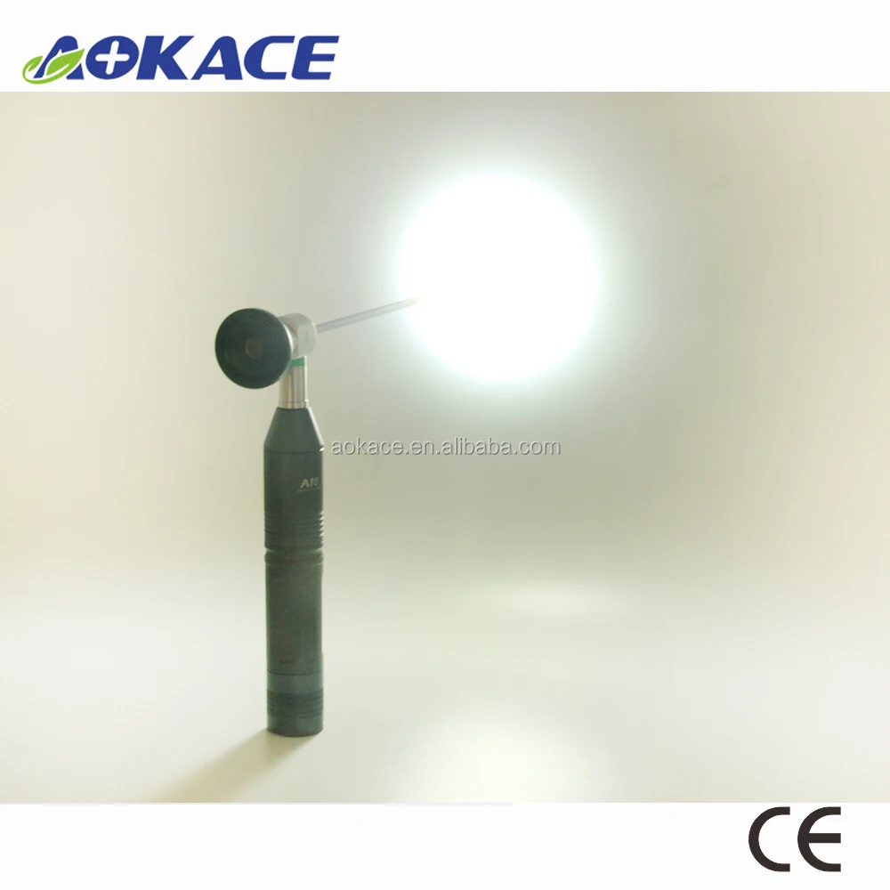 handheld otoscope camera light source 5w LED with top illumination