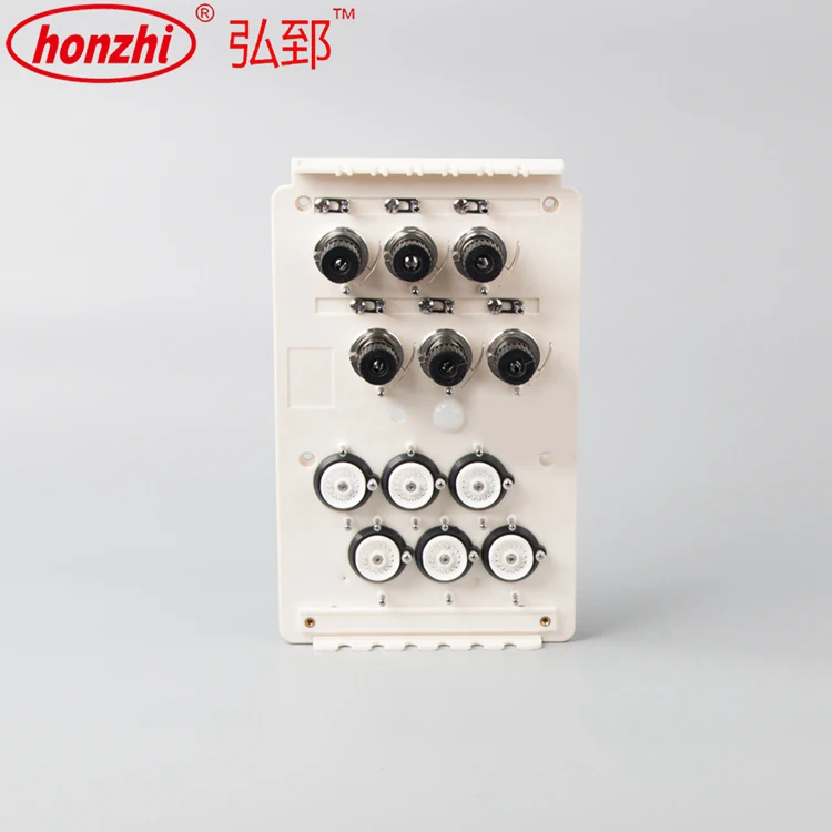 ( HZ-E-006 ) embroidery machine spar parts 4 6 9 12 needle high speed Tention base