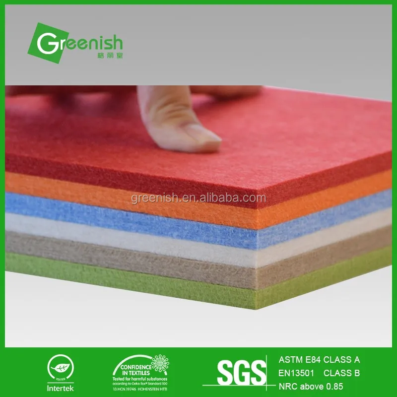 Customized polyester fiber acoustic sheets with great price