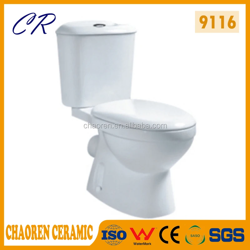 South Africa ceramic washdown two piece toilet Lower Price White Dual-Flush W.C rest room toilet bowl lavatory toilets