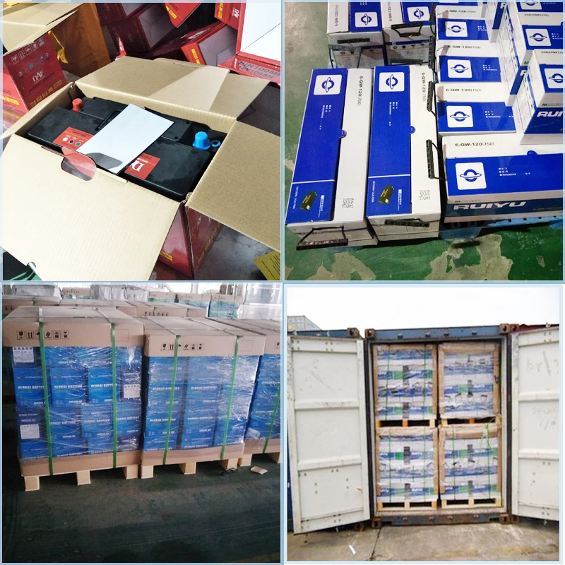 Maintenance Free lead acid Car Battery NS40R/NS40L 12V 32Ah RUIYU