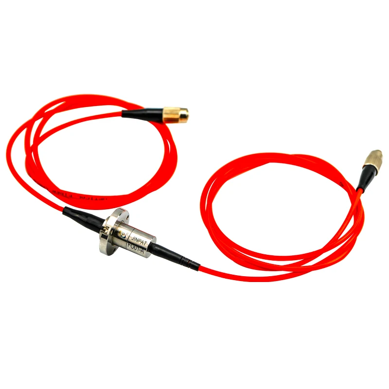 IP68 волоконно-оптическое скользящее кольцо поворотное соединение с рабочей скоростью 2000 об/мин для суровых условий