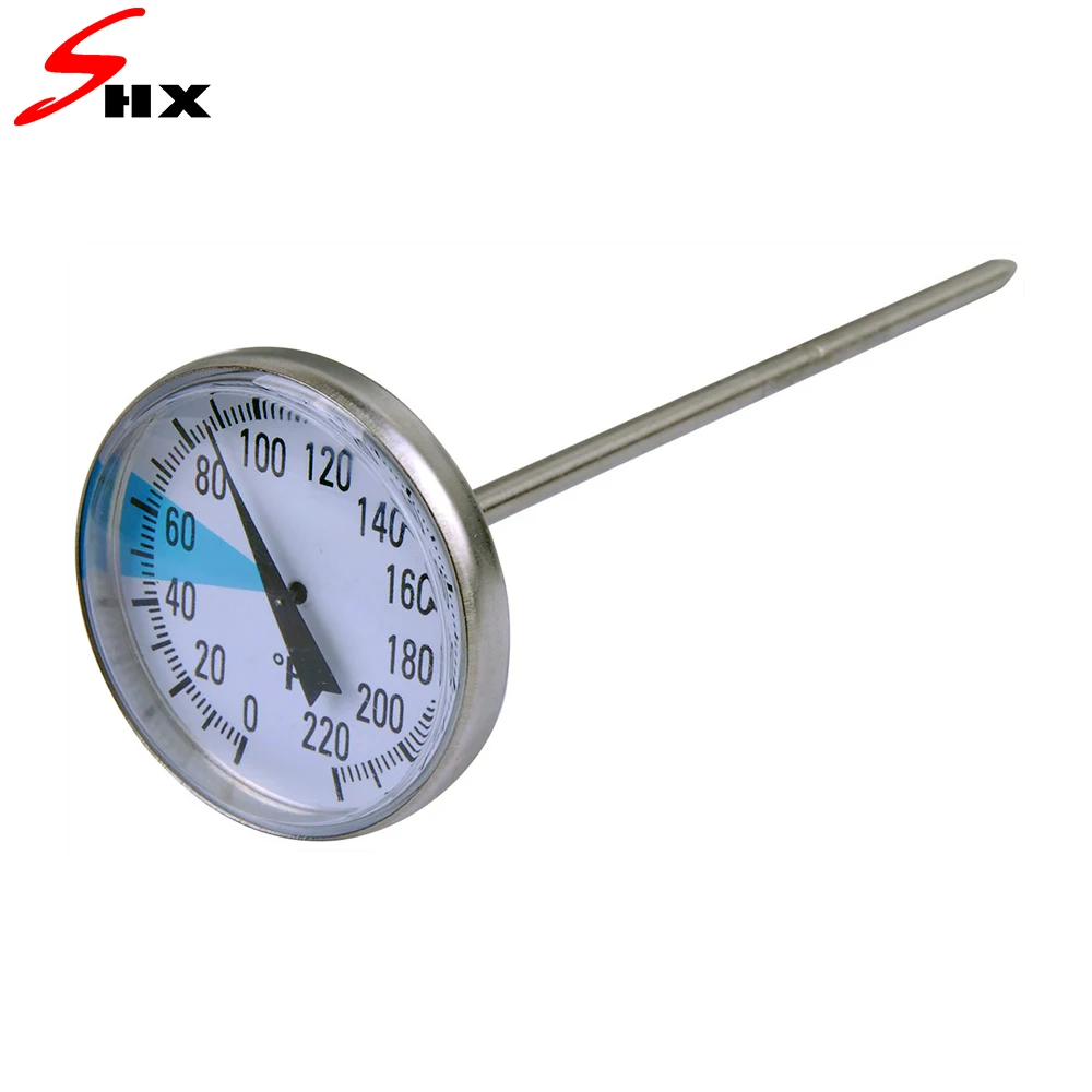 Pocket barbecue thermometer