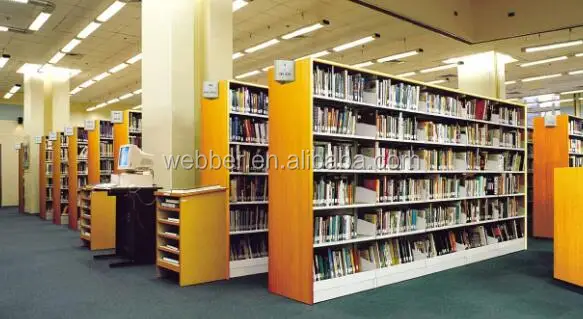 China supplier factory library furniture metal bookcase