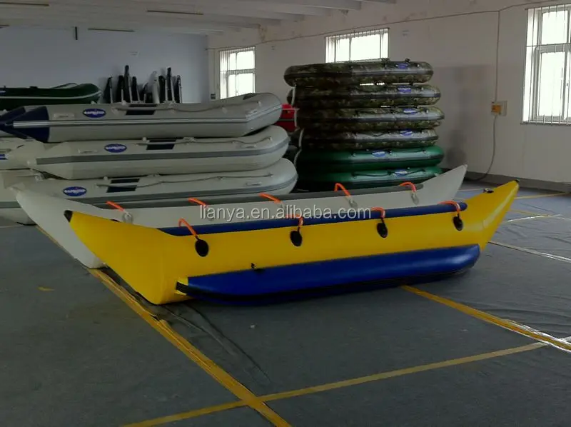 Liya 3.9-7.0m banana boat inflatable banana raft for sale in China