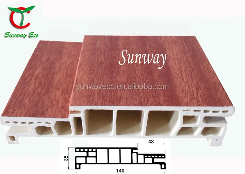 100% new material WPC interior door jamb