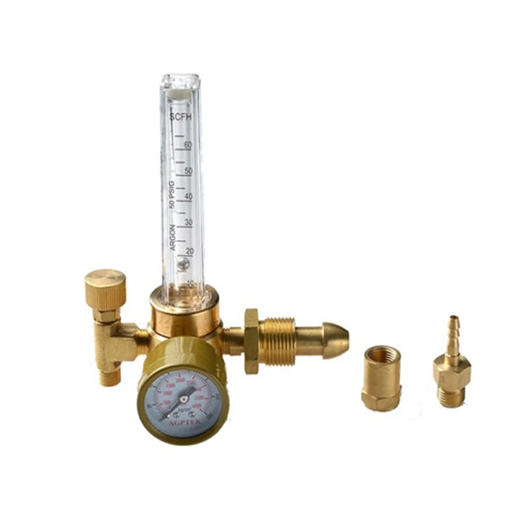 JS-1405 Argon CO2 Mig Tig Flow meter Regulator CGA580  for Welding