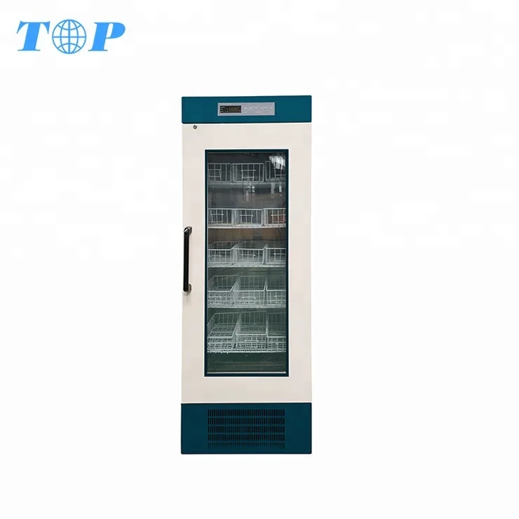 TOP-J2204 Factory Price 358L Vertical Blood Bank Fridge Storage