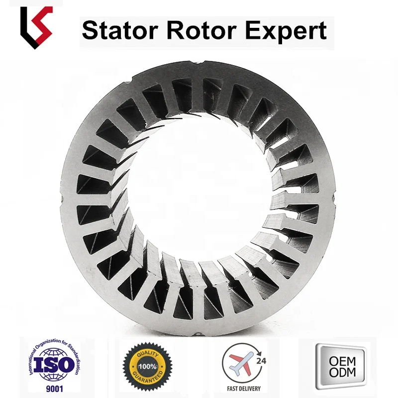 Stator winding for electric scooter motors rotor stator lamination stamping