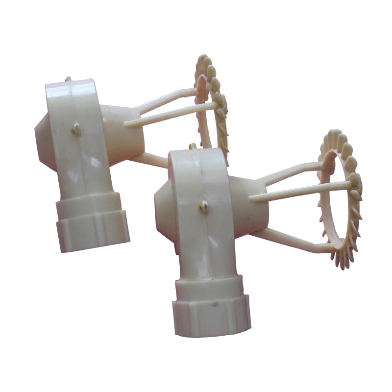 180 Degree Cooling Tower Jet Spray Nozzle / cooling tower double layer nylon spray nozzle