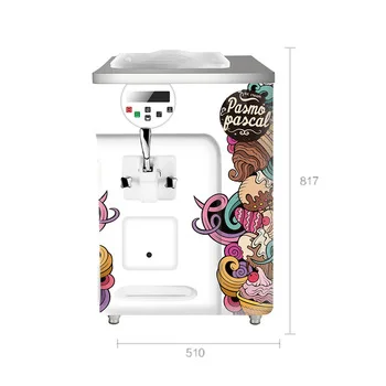 Pasmo S111F small italian gelato portable commercial icecream making machine