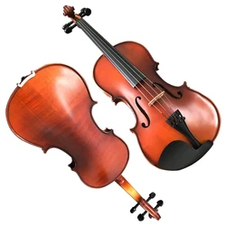 Factory Price Musical Instrument Satin Red Brown Violin GVT04