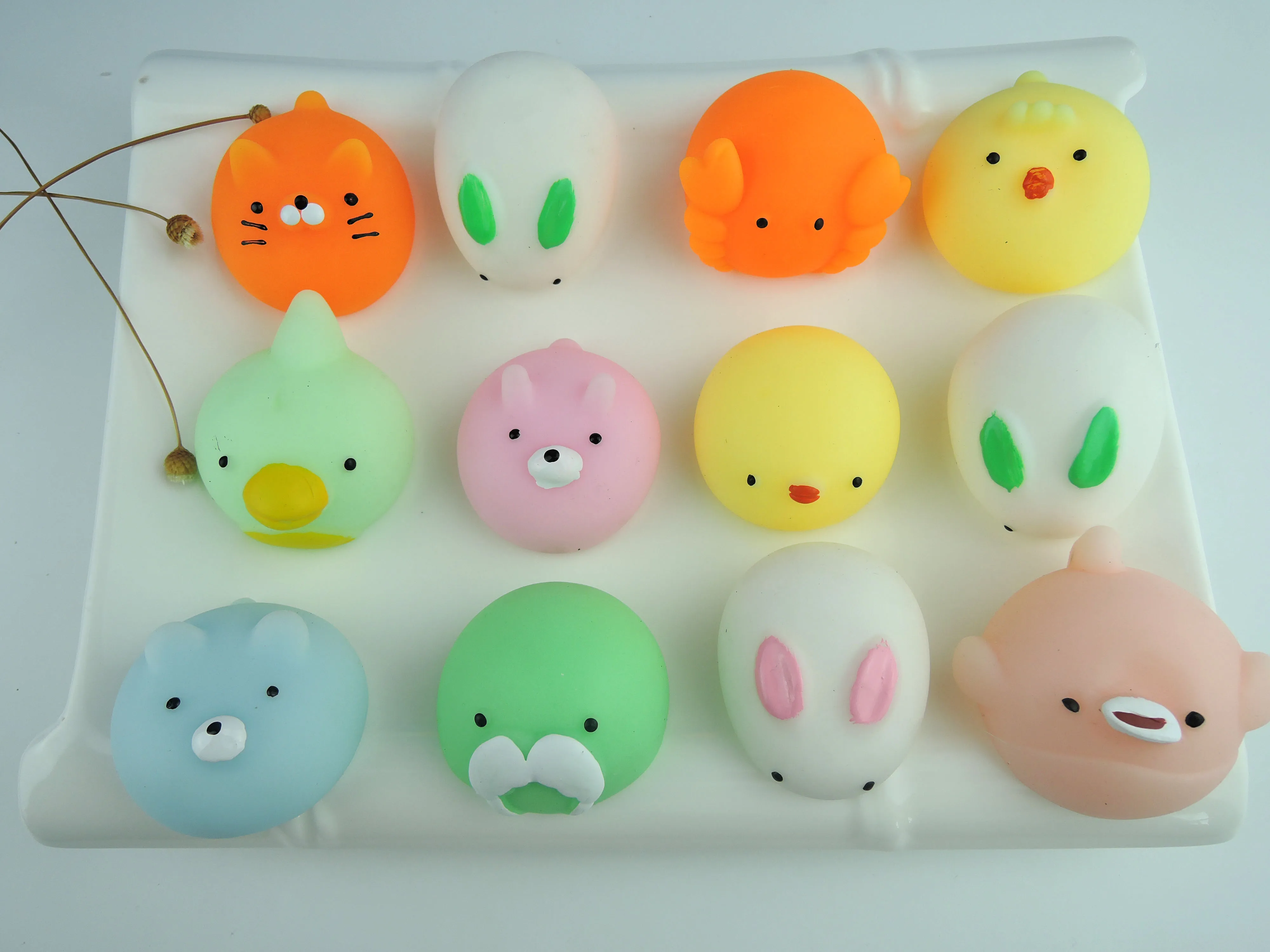 Hot Selling Jumbo Mochi Squishies Slow Rising Toys Animals 3D Cute Tpr Squeeze Toy