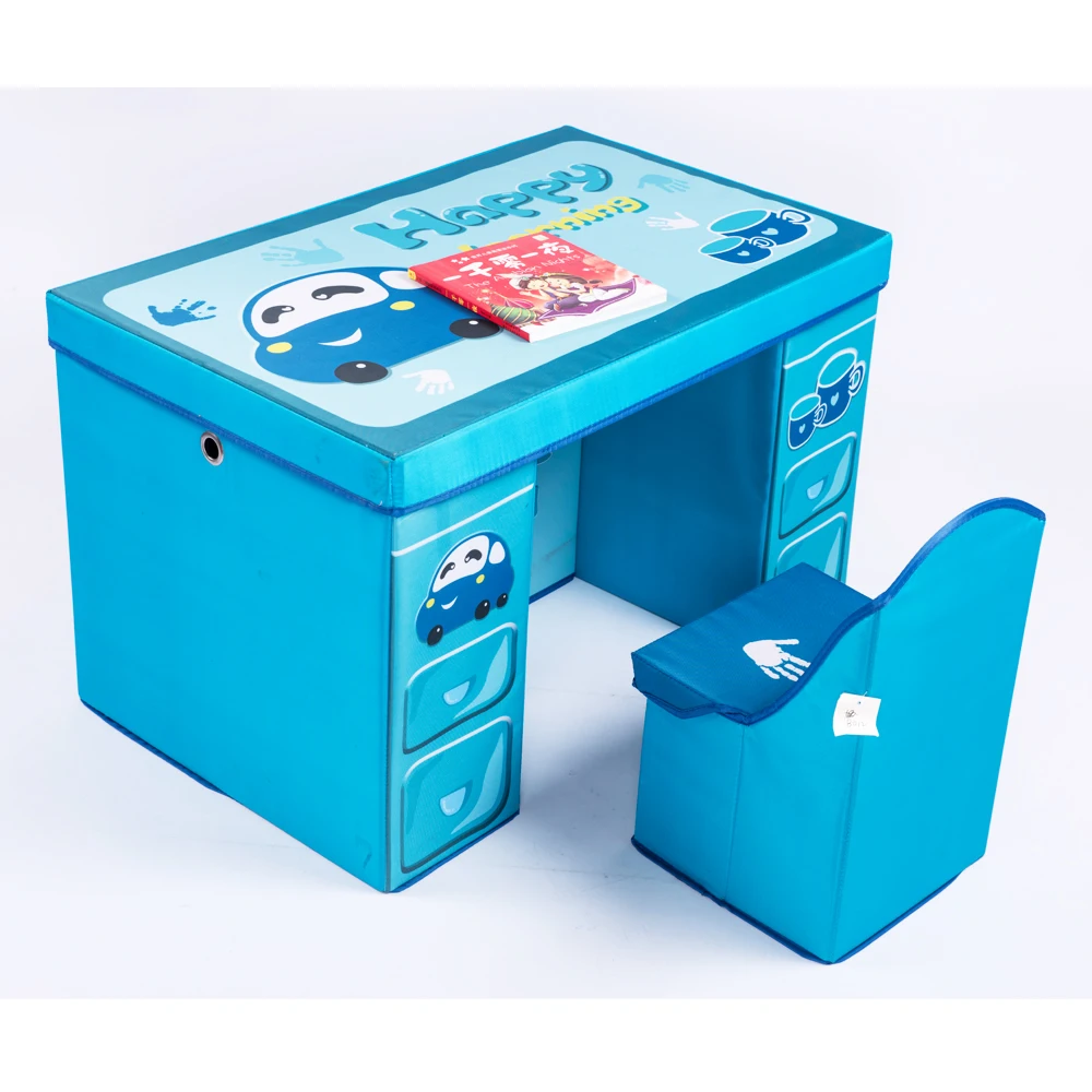 
New Fabric foldable Children storage Tables and Chairs 