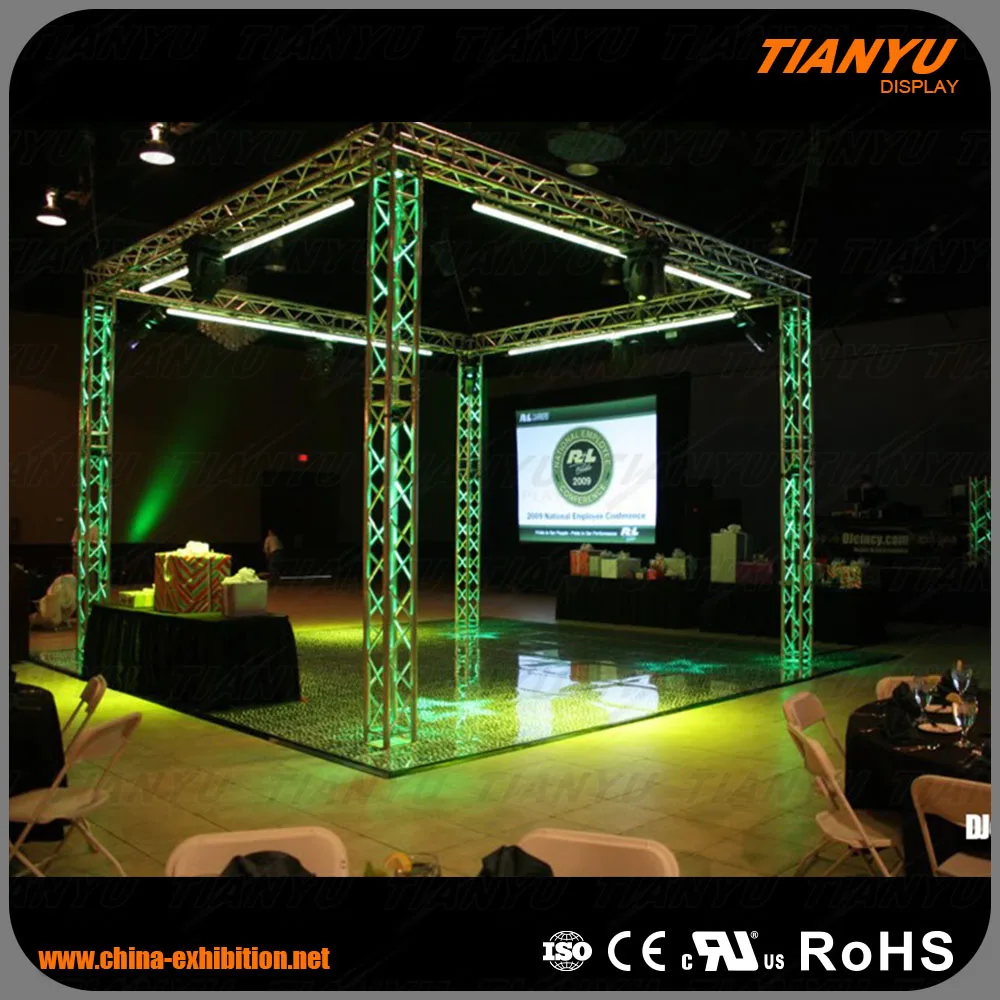 Tianyu Aluminum Truss Factory Price Custom Aluminum Concert Scaffolding Trade Show Truss System