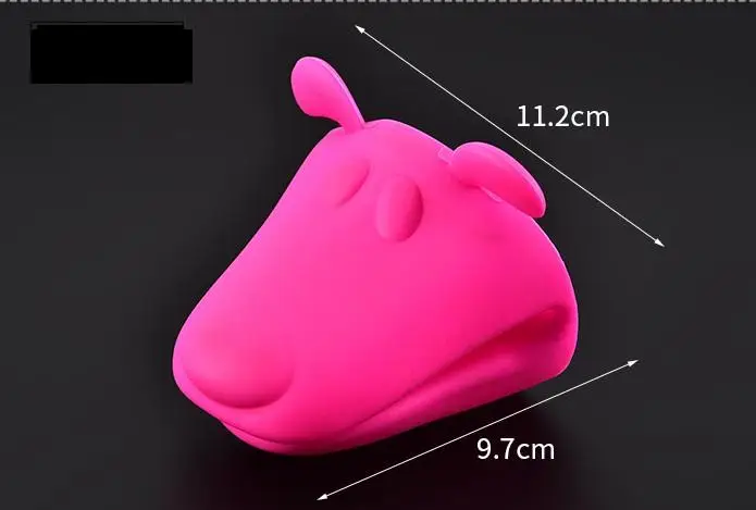 Fast shipping Factory sell  Animals Shape oven gloves heat resistance  Silicone Gloves