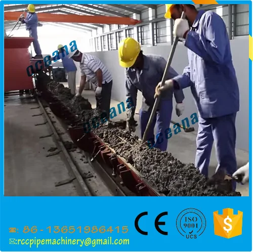 Prestressed concrete machine concrete electric pole factory