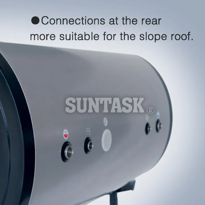 Flat panel solar hot water heater SUS316L inner tank