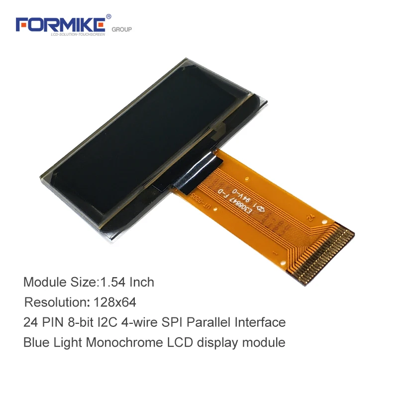 
1.54' OLED 128x64 SSD1309 Character OLED Display For USB Tester 