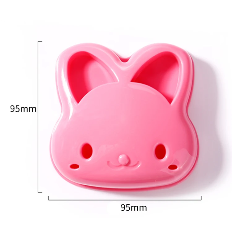 Plastic Rabbit Sandwich Crust Cutter DIY Bread Mold