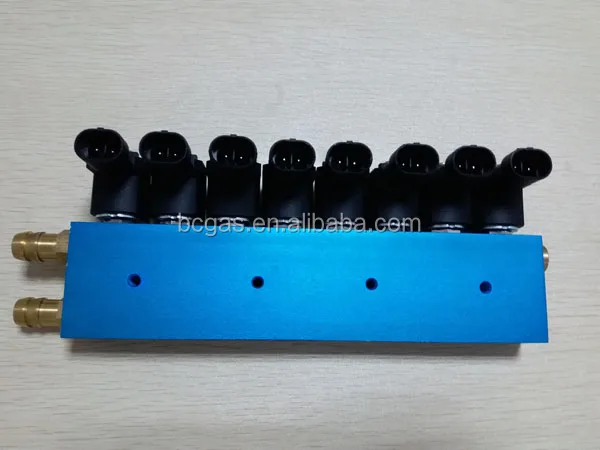 CNG/LPG Rail Injector diesel 8 cylinder