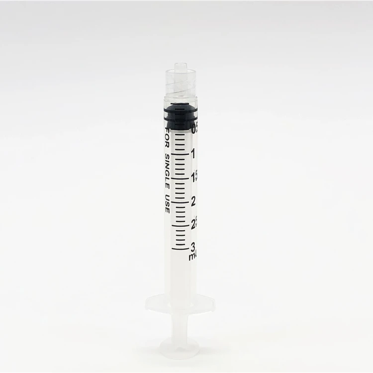 
3ml Luer Lock Disposable Syringe without Needle 