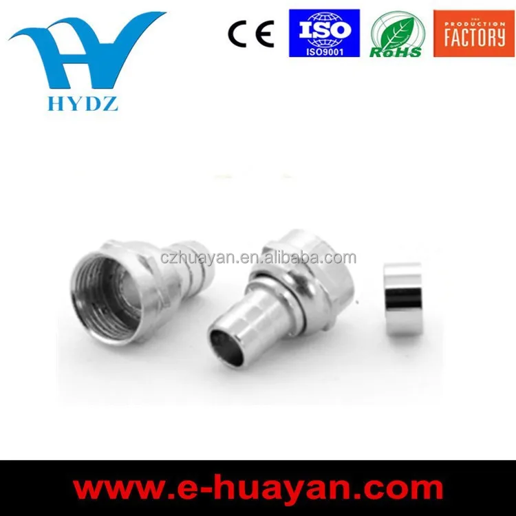 Rg6 разъем или F разъем с медным кольцом