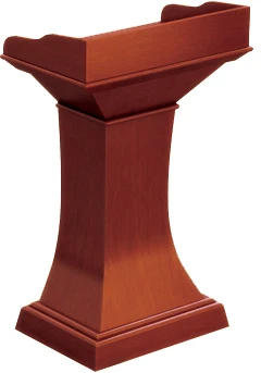MDF with Cherry Finish modern church pulpit for sale