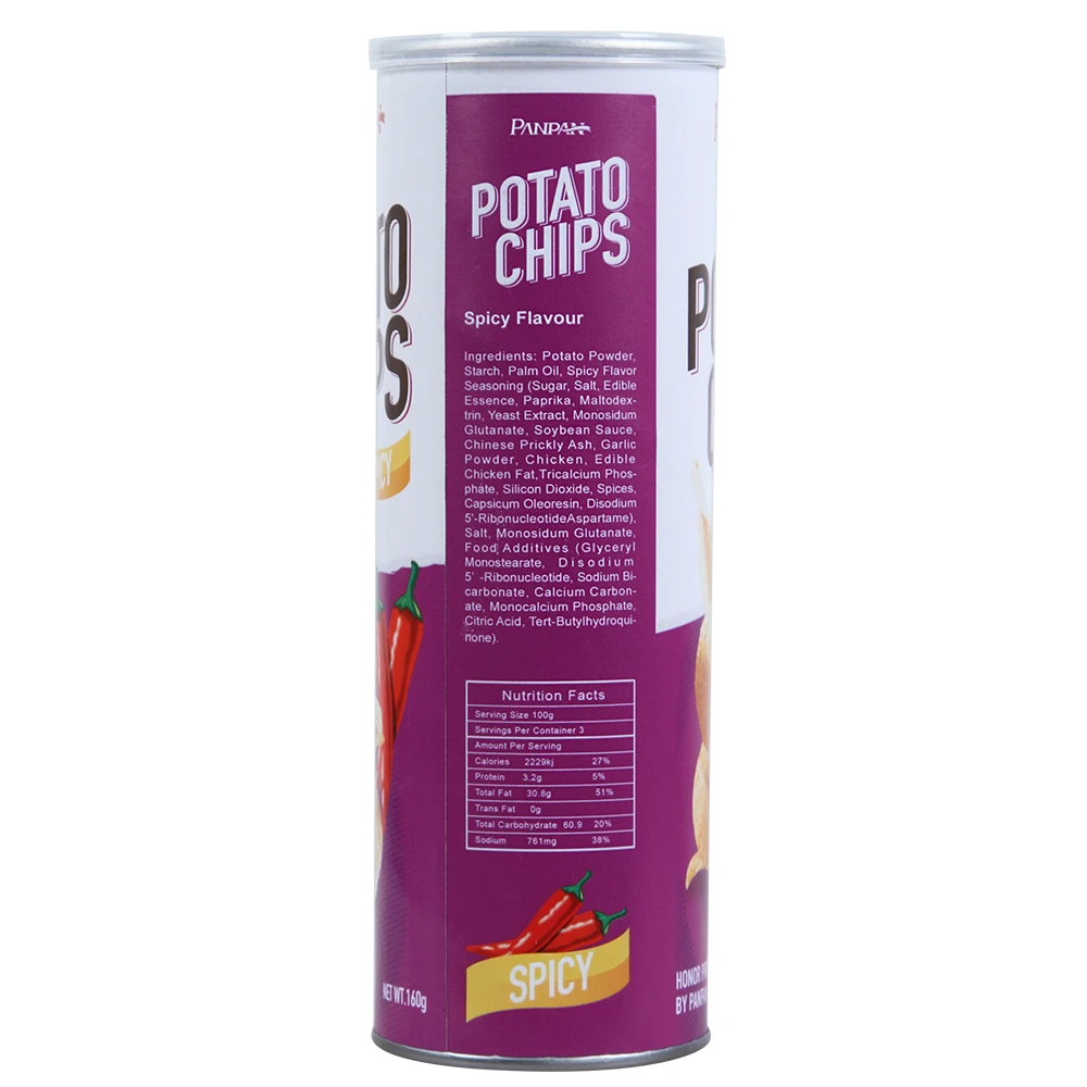 PanPan foods brand crisps Potato Chips
