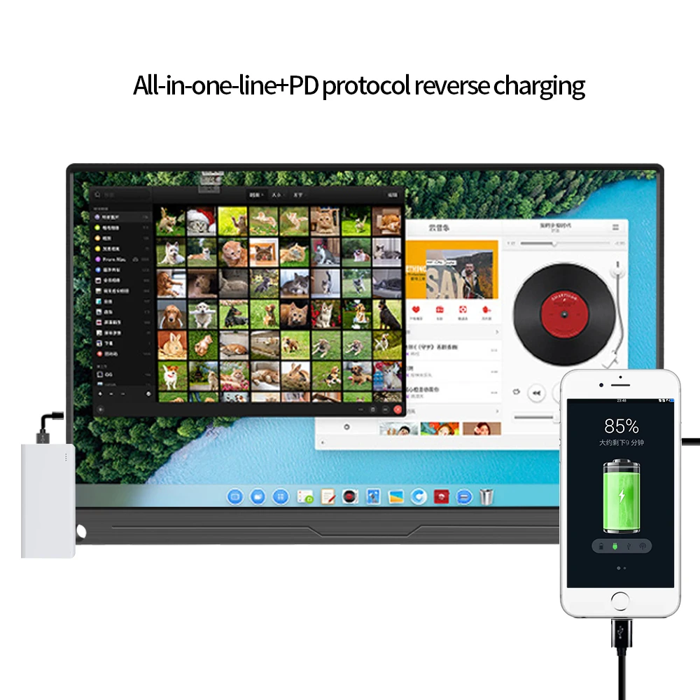 
17.3inch Full HD 4K monitor High resolution tablet for gaming portable gaming tablet for kids 