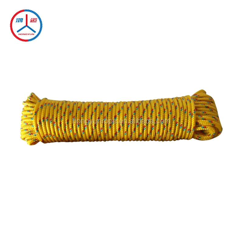 Colored PP Braided Packaging Rope 6mm 8mm Versatile and Durable