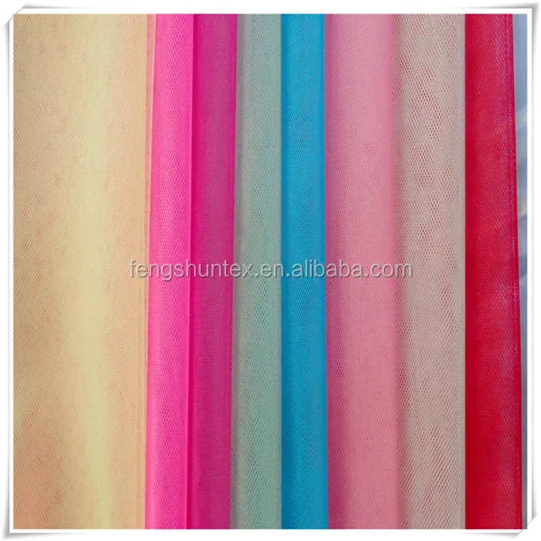 Красочная нейлоновая Тюлевая ткань для Tutus