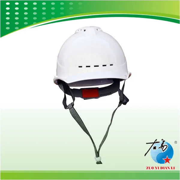 FTV-W Firm and Durable Mining Safety Helmet with Lamp Manufacture Factory Vertical ZY Mandible Webbing Can Stand 150-250N