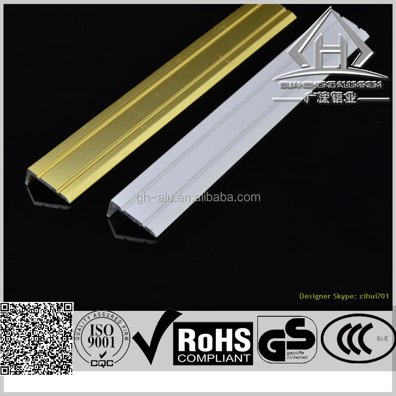 tile edge trim modern style metal corner profiles aluminium flexible stair nosing