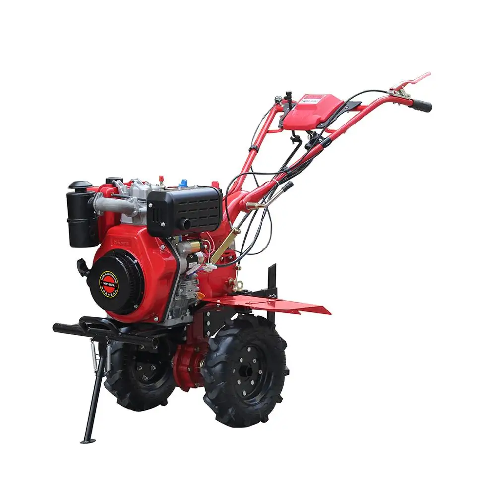 Low price air cooled 186FA engine agricultural machine diesel tiller