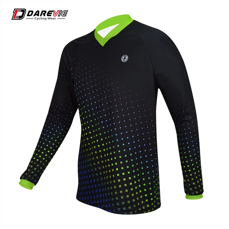 Custom MTB Cycling Jersey Wholesale Mountain Bike Jersey MTB Downhill Jersey