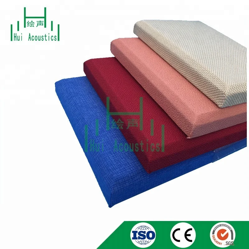 Sound Proof Fiberglass Panels for Wall Fiber Glass Wool Board Materials Used Wall Panelling