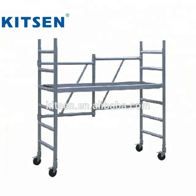 Складные переносные алюминиевые подвижные леса