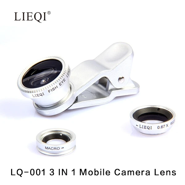 0.67x широкоугольный + макро рыбий глаз оптические стекла 3 в 1 объектив для колодки / ip таблица пк принять OEM китай завод