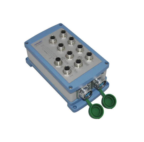 Управляемый водонепроницаемый промышленный PoE коммутатор M12 с 8G TX M12 медными портами и 2G FX LC волоконными портами L2 + наружный PoE коммутатор