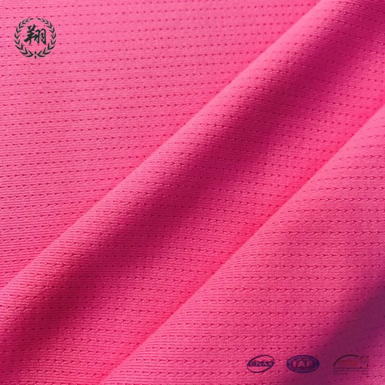 High quality polyester spandex weft knitting dotted dry fit cotton feeling yonex badminton sportswear